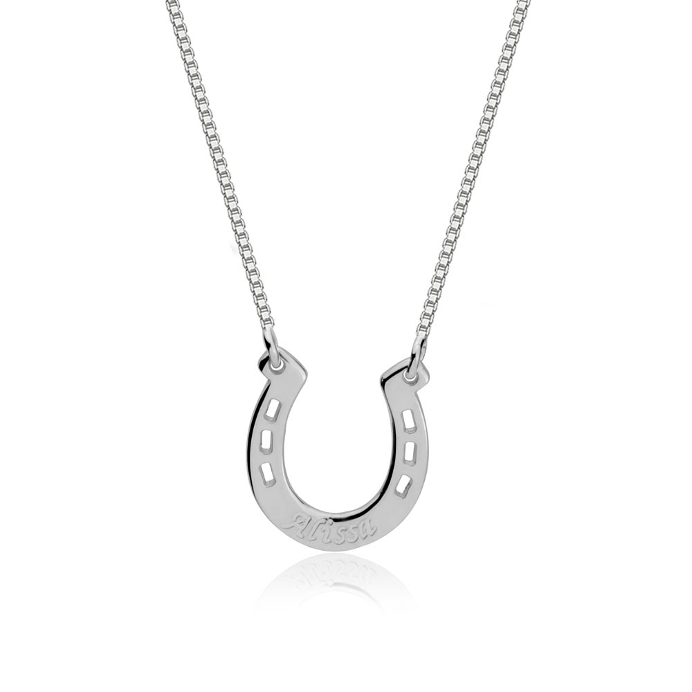 Collar de Herradura con Nombre