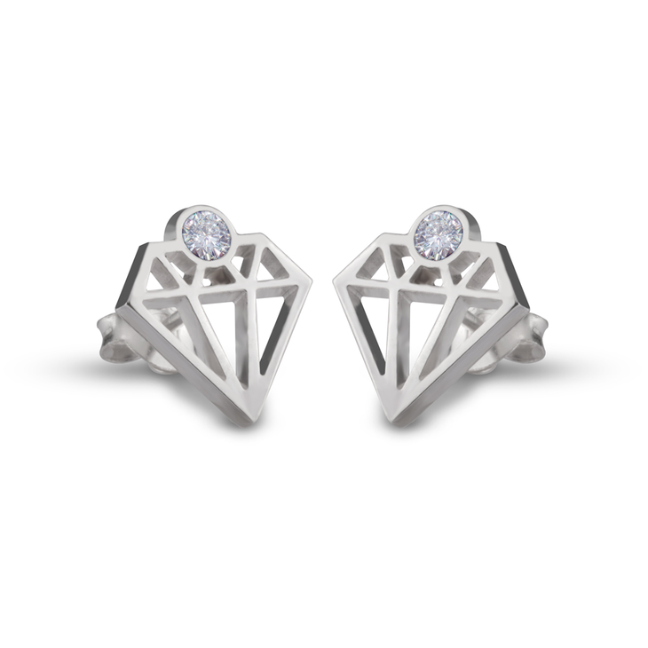 Diamond Shaped Earrings