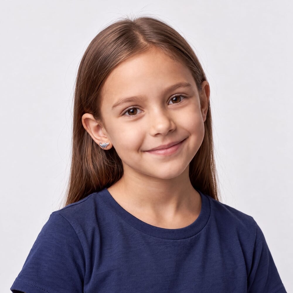Aretes de Cocodrilo Bebé