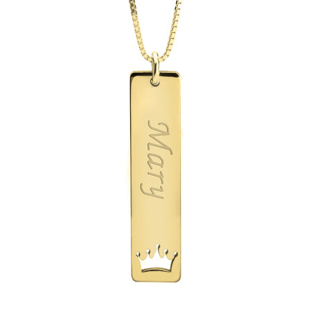 collier prenom barre collier prenom barre