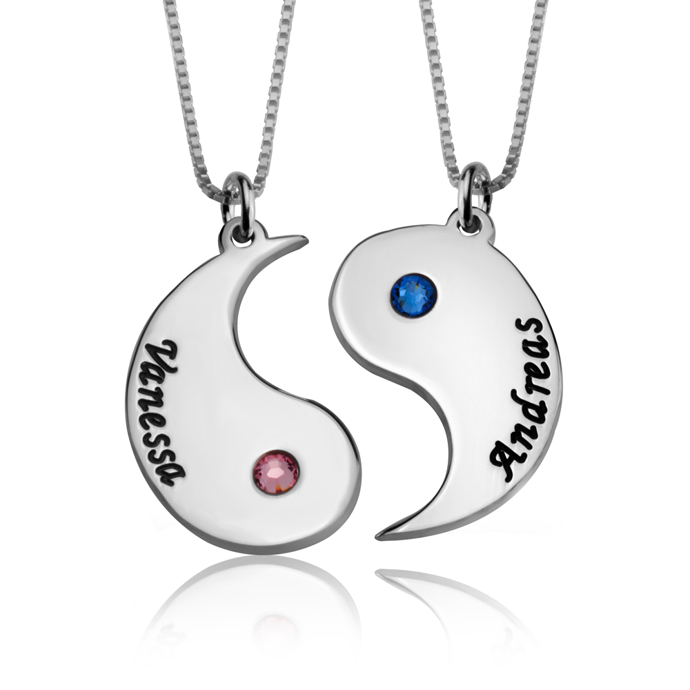 Collar Yin y Yang para Pareja