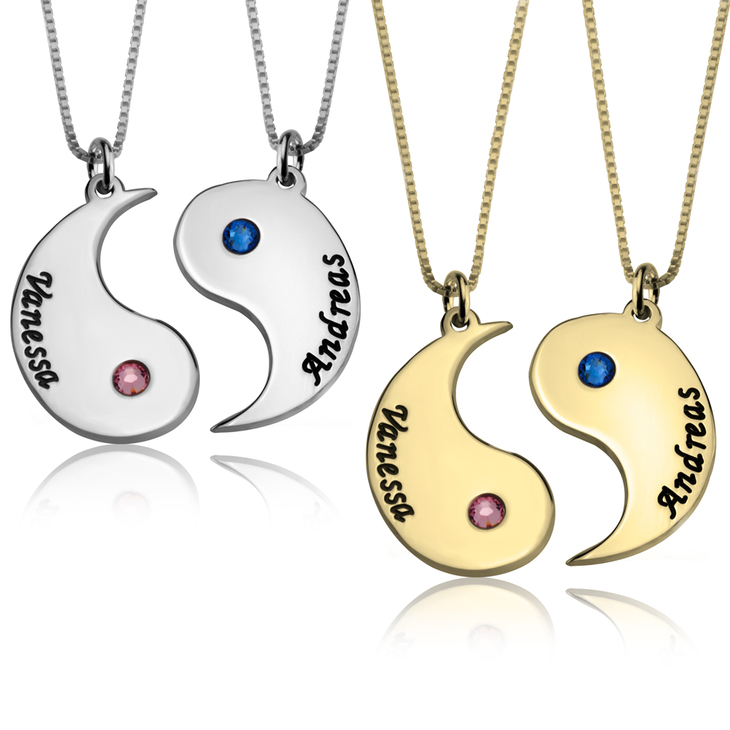 Yin And Yang Couple Necklace