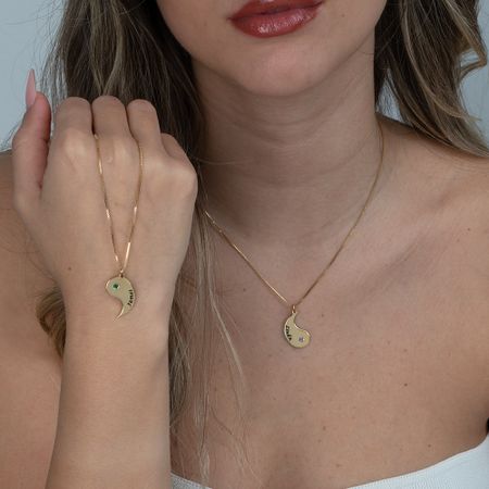 Yin and Yang Couple necklace