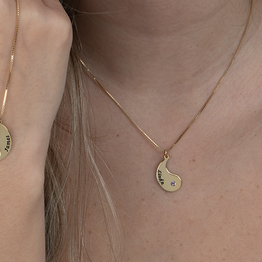 Collar Yin y Yang para Pareja