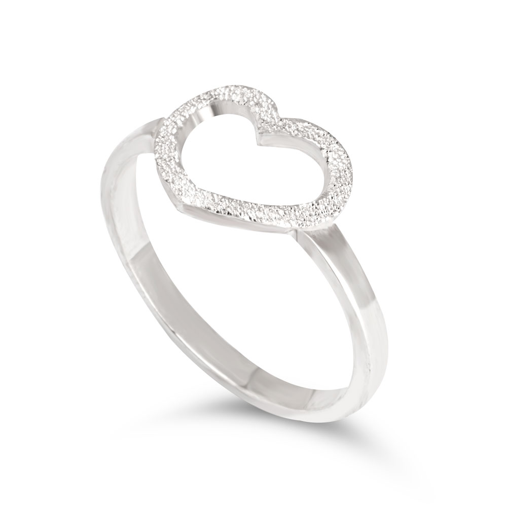 Anillo de Corazón con Zirconia