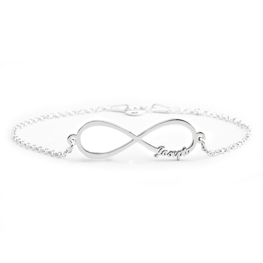 Pulsera Infinito con Nombre