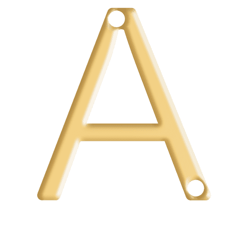 A Initial Pendant