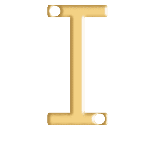I Initial Pendant