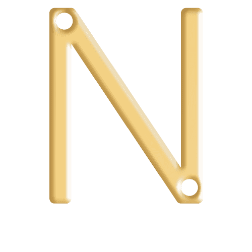 N Initial Pendant