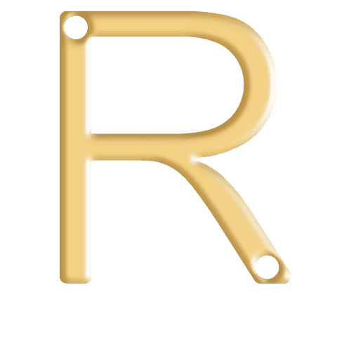 R Initial Pendant