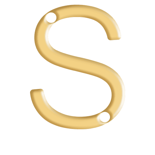 S Initial Pendant