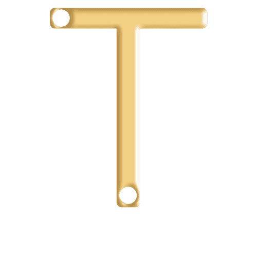 T Initial Pendant