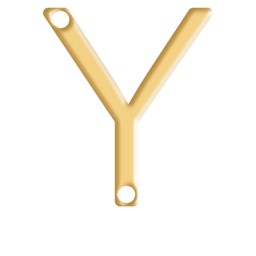 Y Initial Pendant