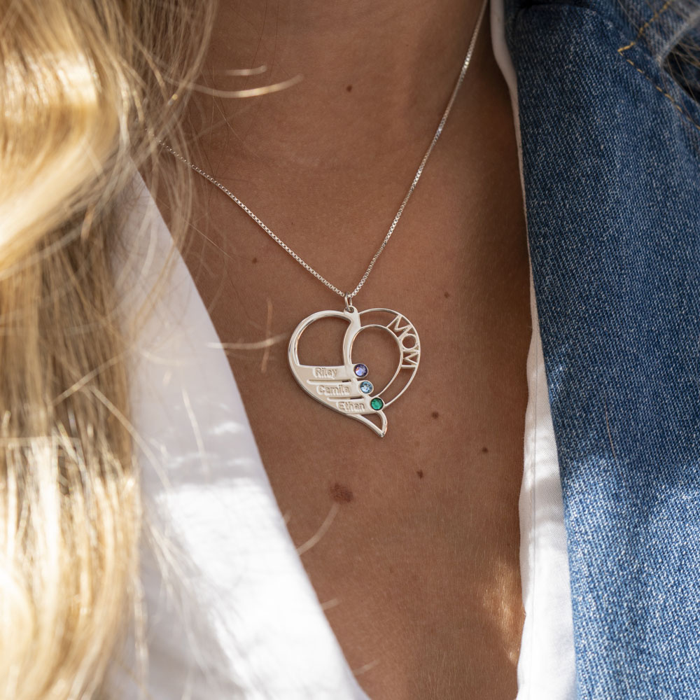 Colgante Mamá con Piedras