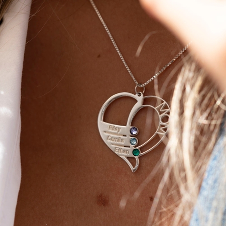 Personalized Necklace for Mom