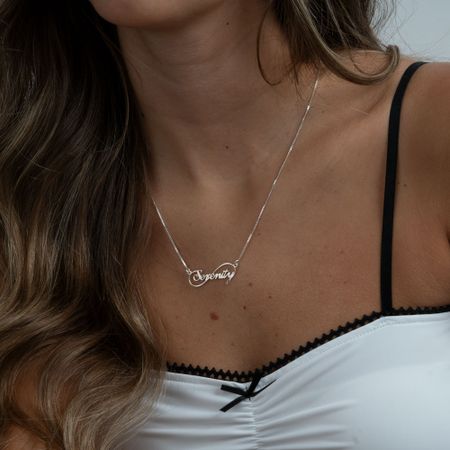 Personalized Infinity Name Necklace