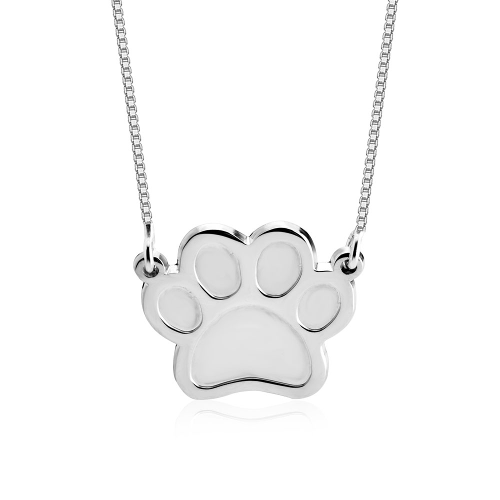 Paw Print Necklace