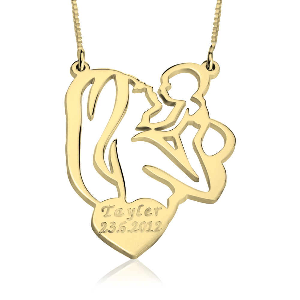 Mothers Necklace With Children's Name