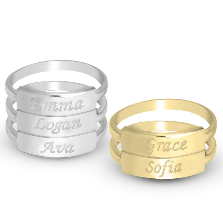 Anillo Apilable Personalizado