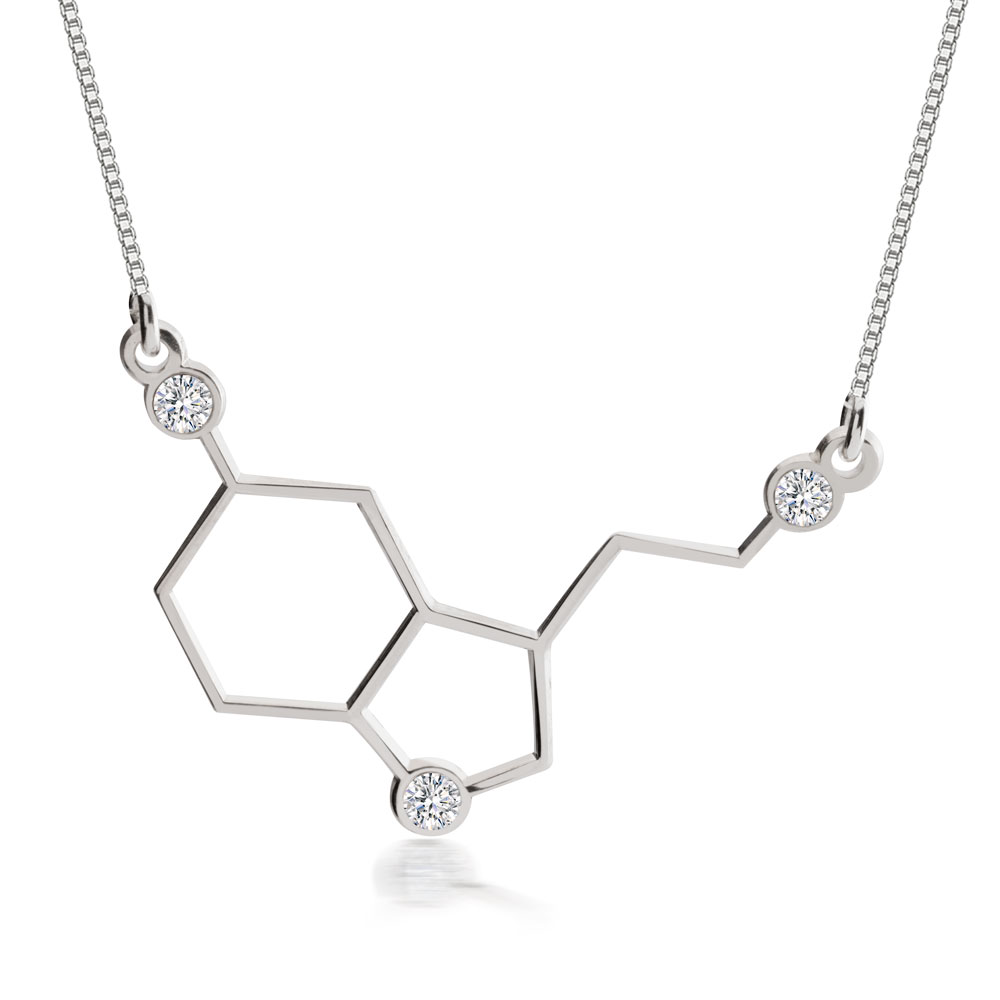 Serotonin Necklace - Sterling Silver