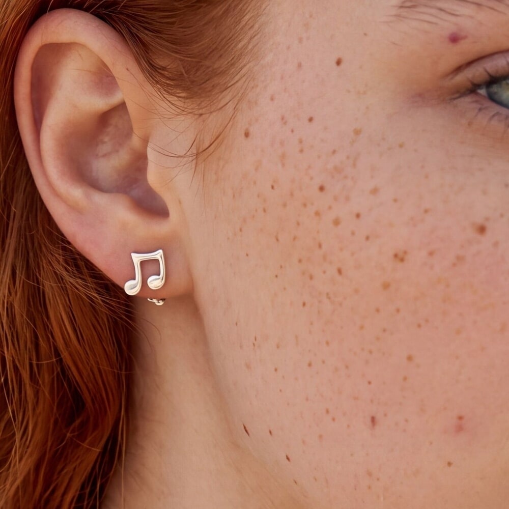 Aretes de Notas Musicales