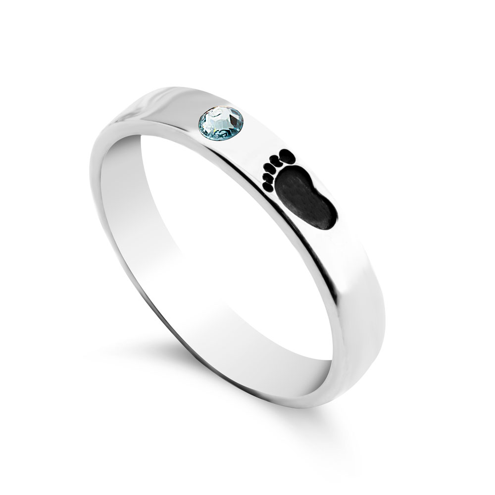 Baby Footprint Ring