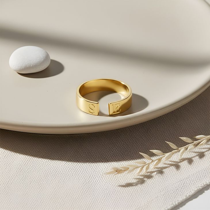 Anillo Abierto Personalizado information