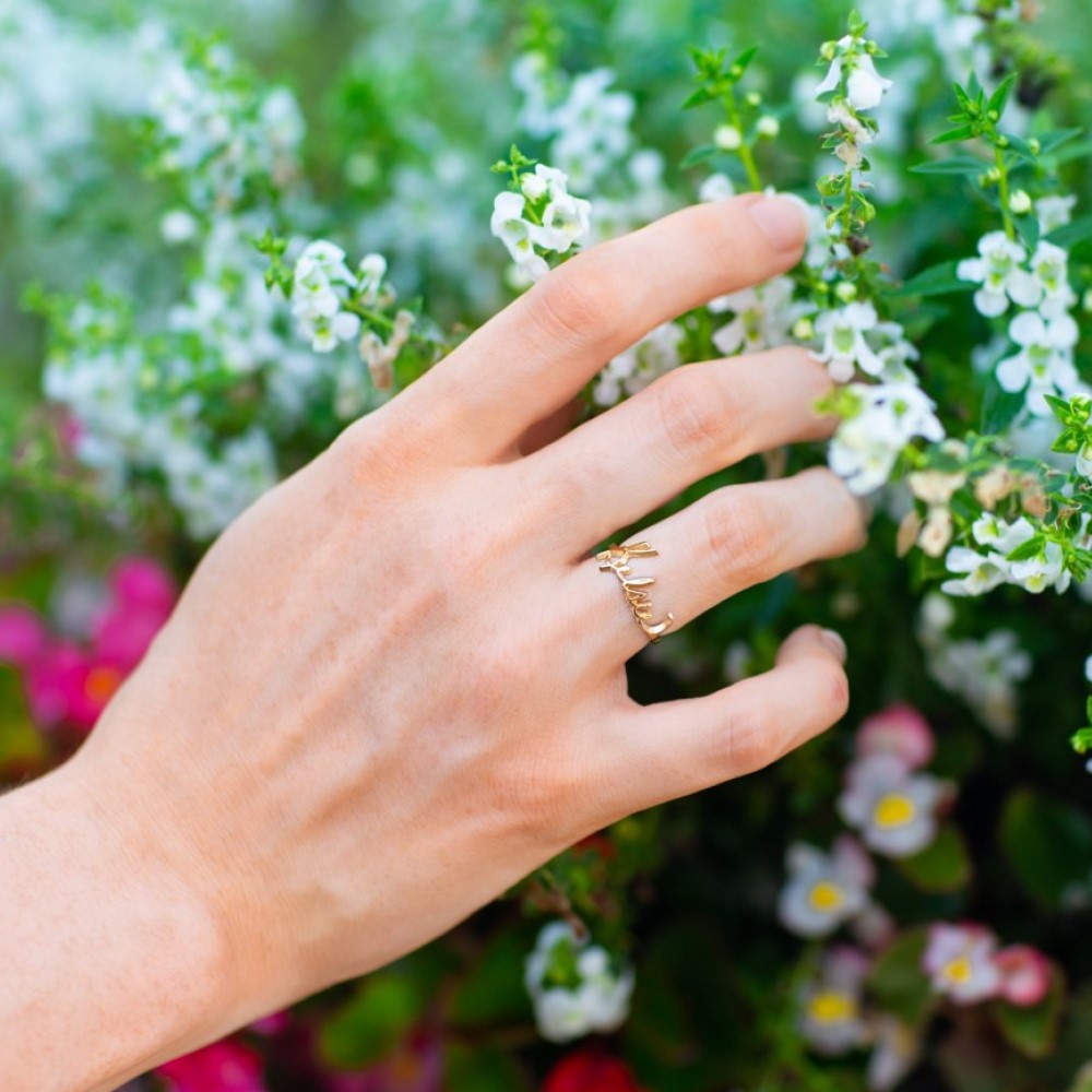 Anillo de Escritura a Mano