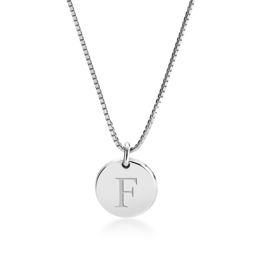 Letter Pendant Necklace