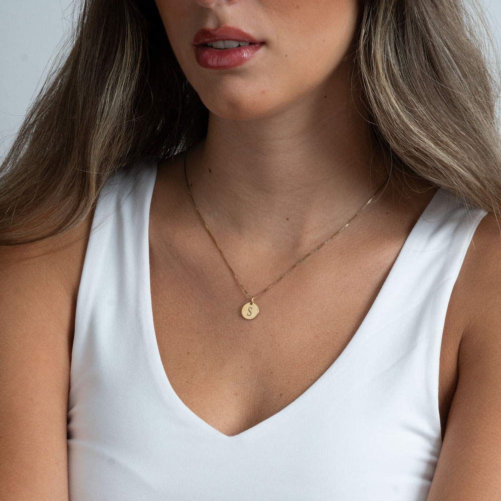 Collar con Letras Iniciales