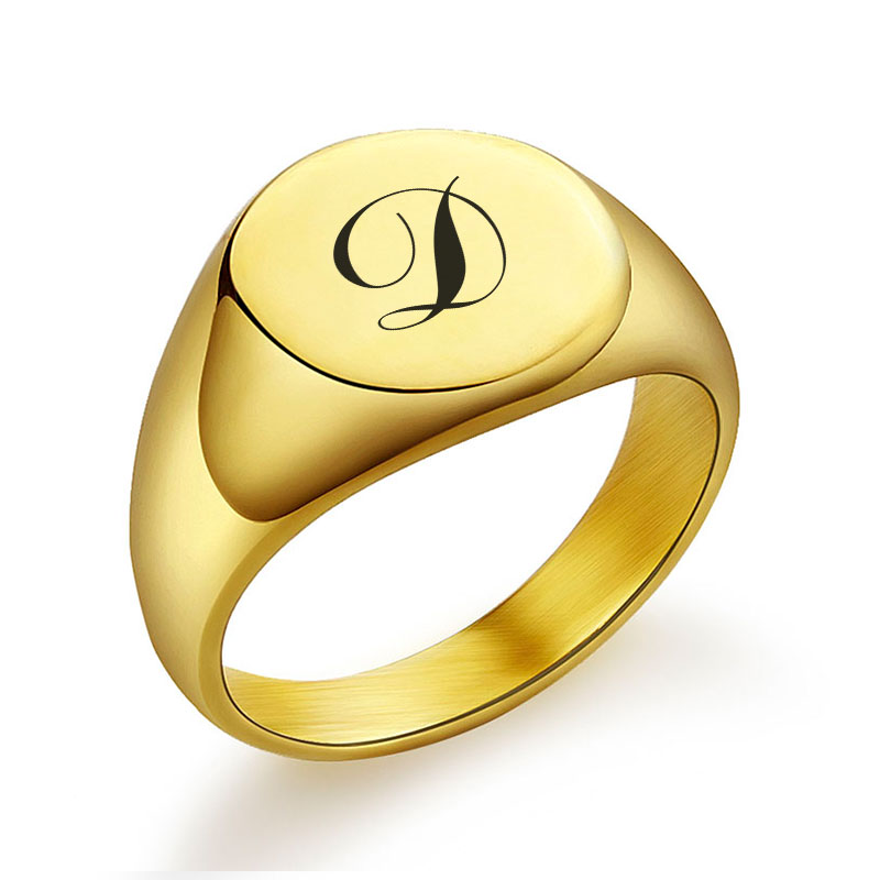 Anillo de Sello Redondo