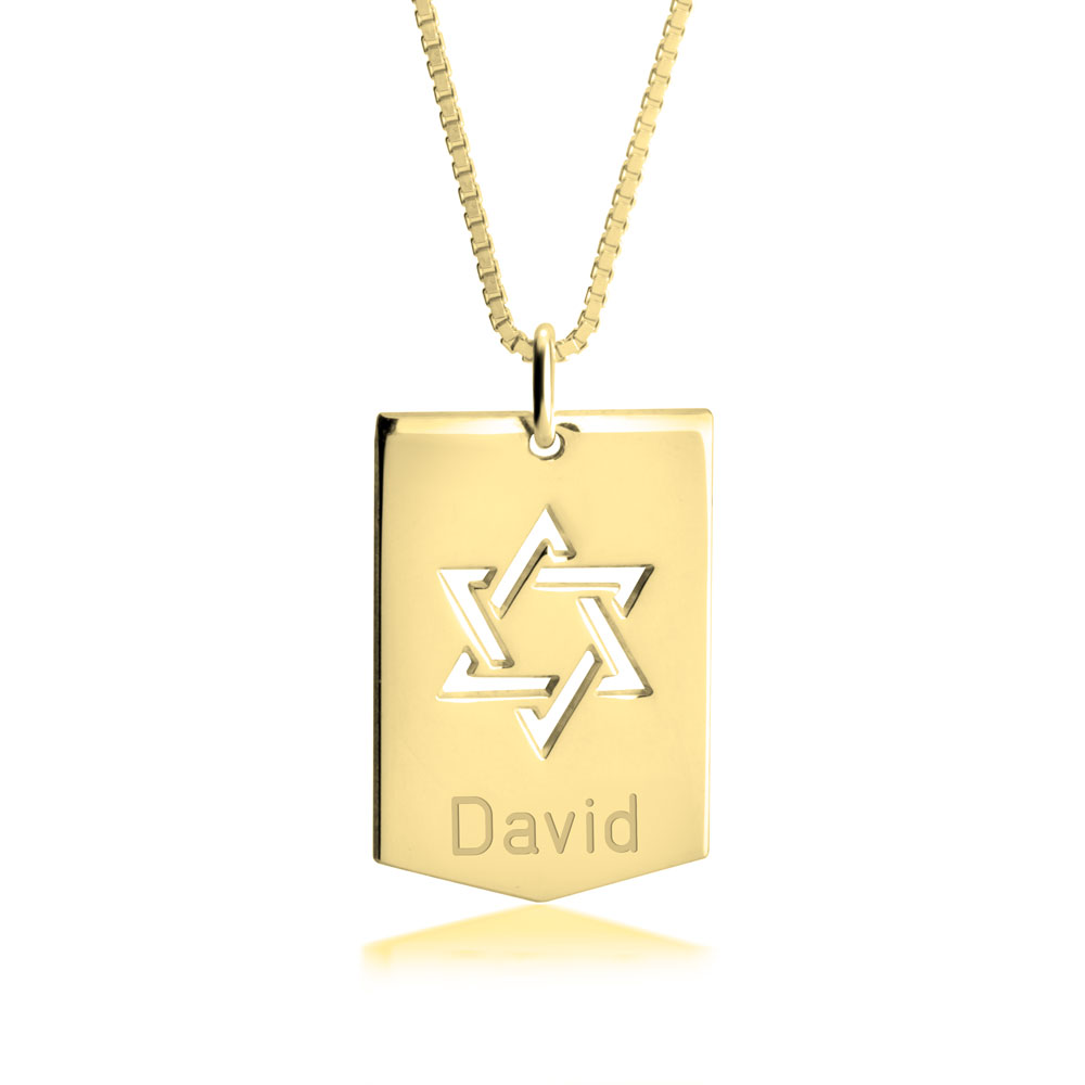 Collar de Estrella de David 