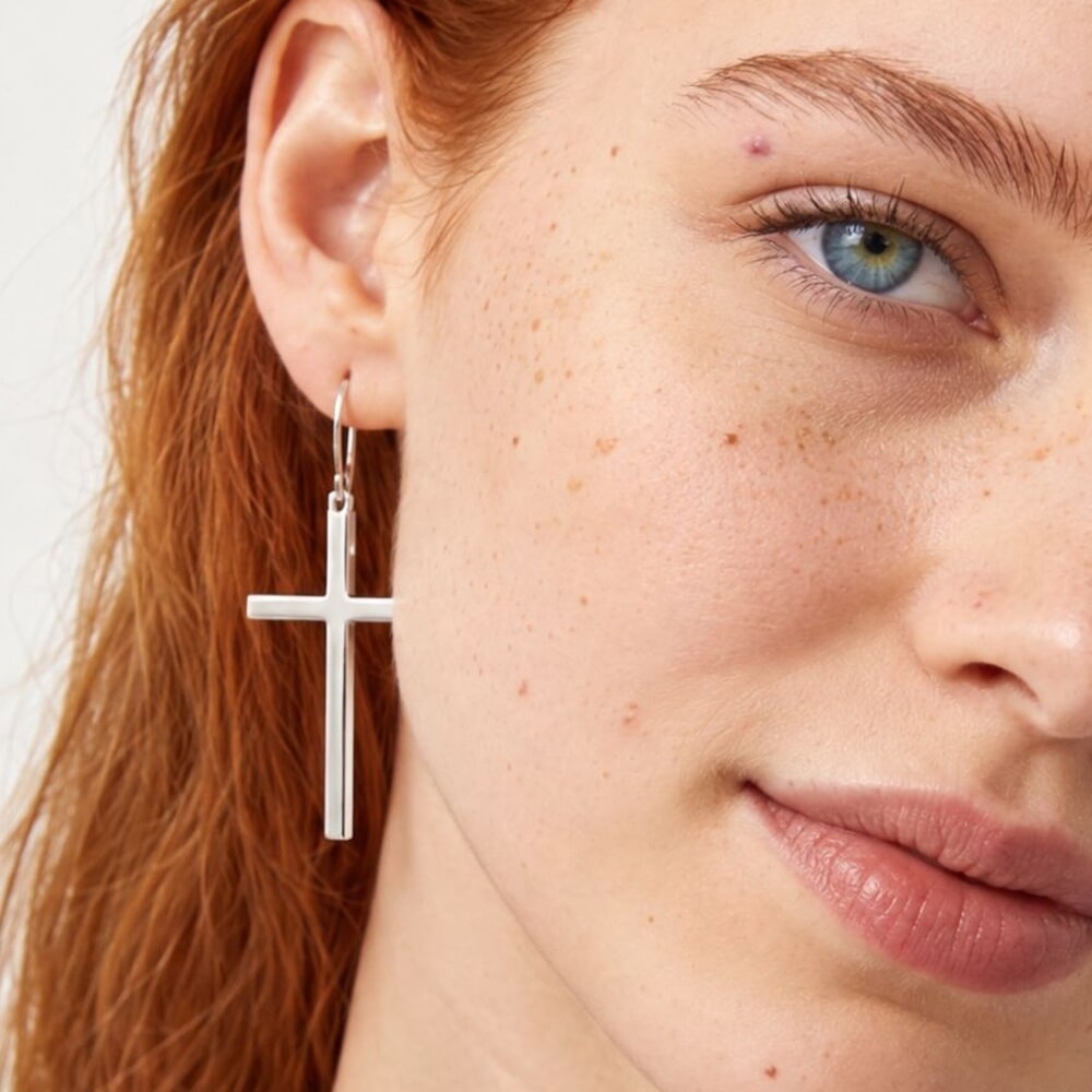 Aretes de Cruz Grande 