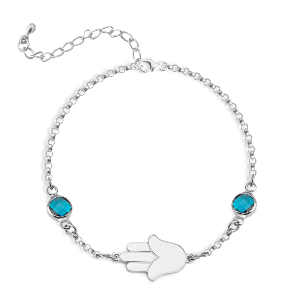 Pulsera Turquesa de Hamsa 