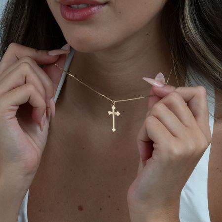 Orthodox Cross Necklace 