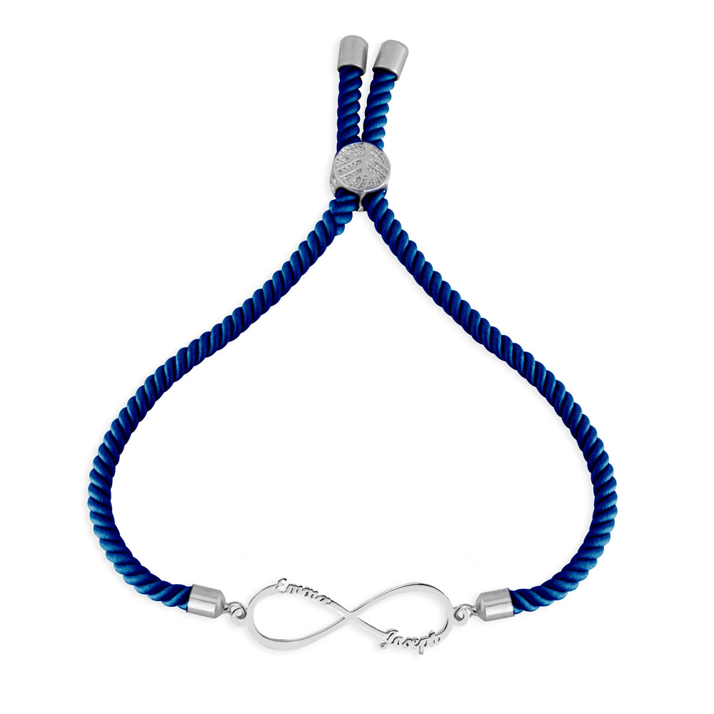 Pulsera Infinito de Cordón 