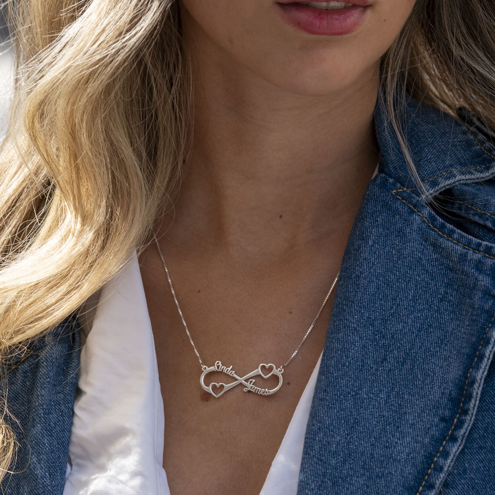 Infinity Love Pendant Necklace