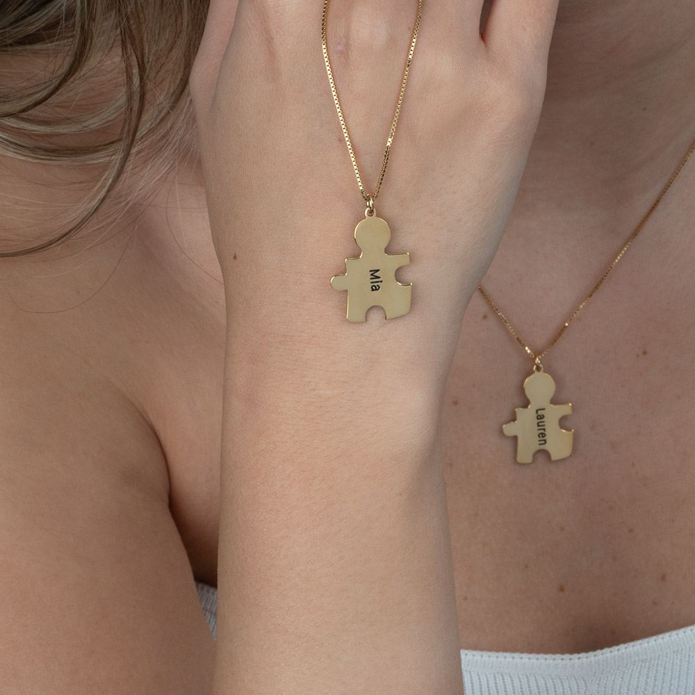 Collar Rompecabezas para Parejas