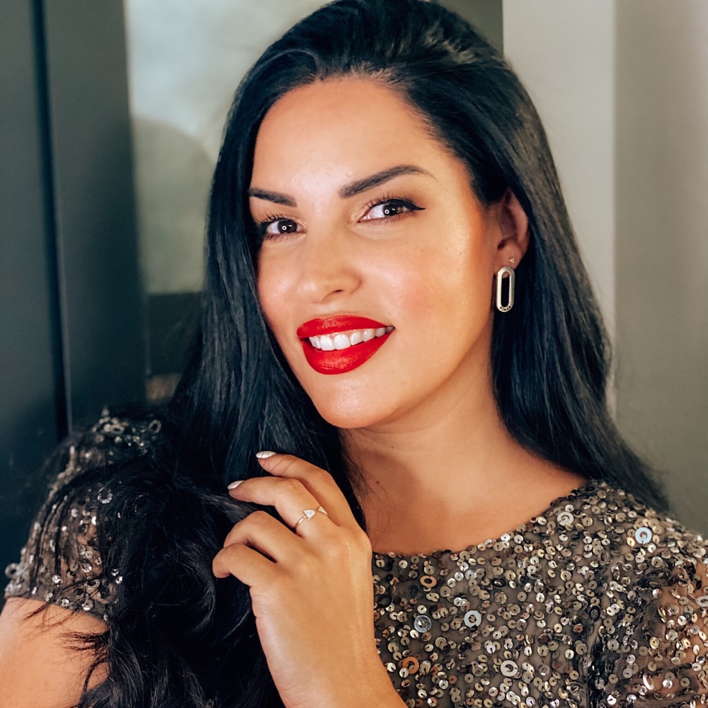 Aretes Eslabón de Cadena Grabados 