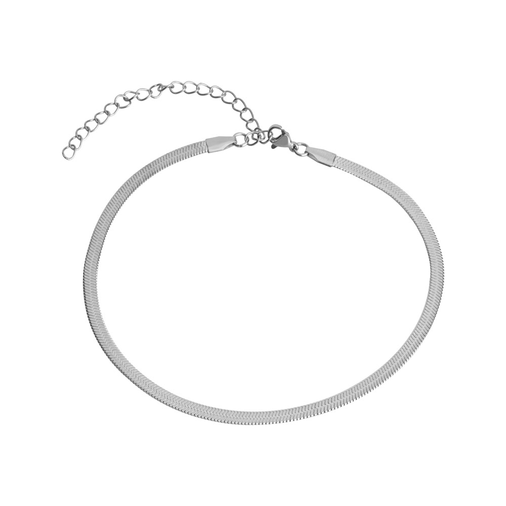 Herringbone Chain Choker