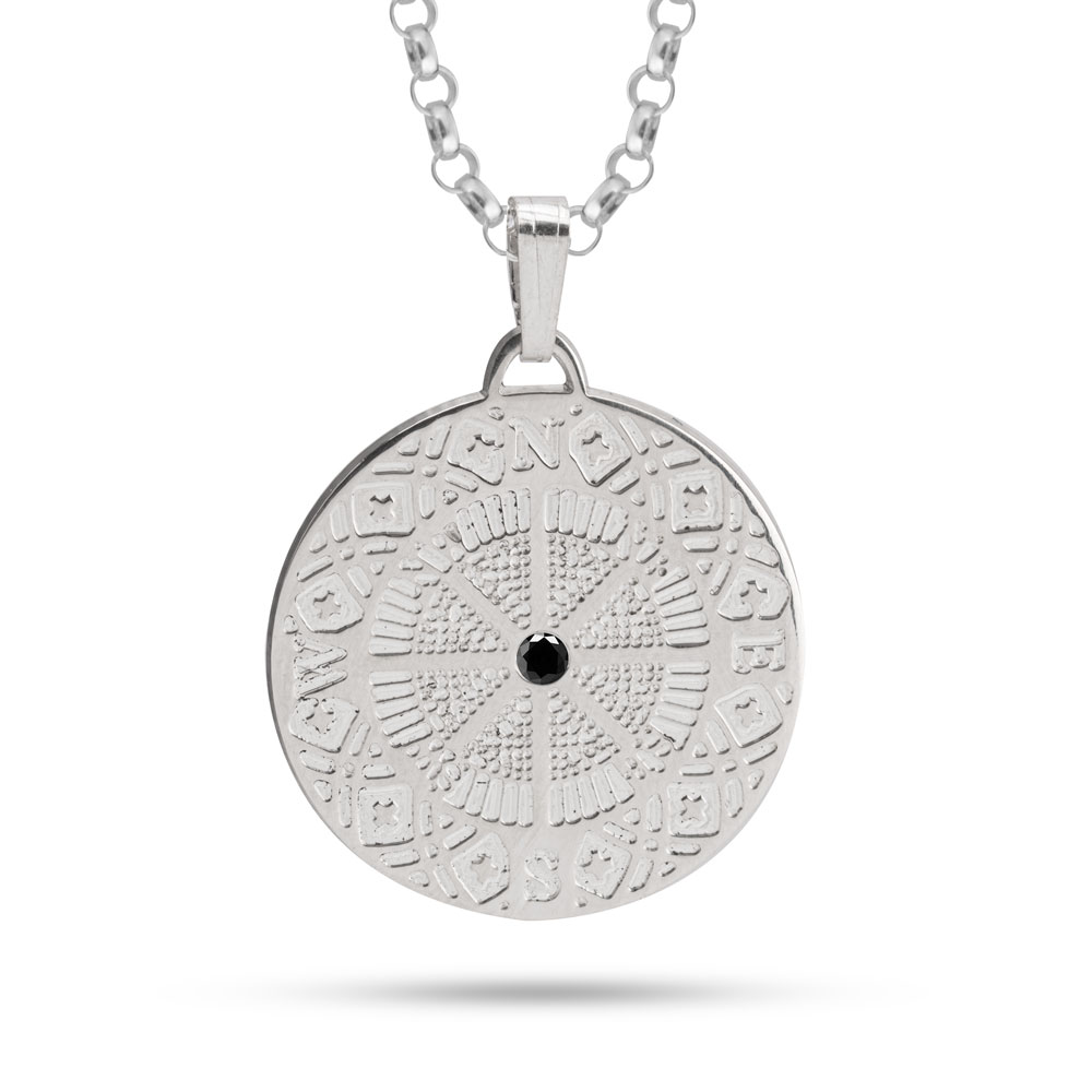 Collar de Brújula para Hombre