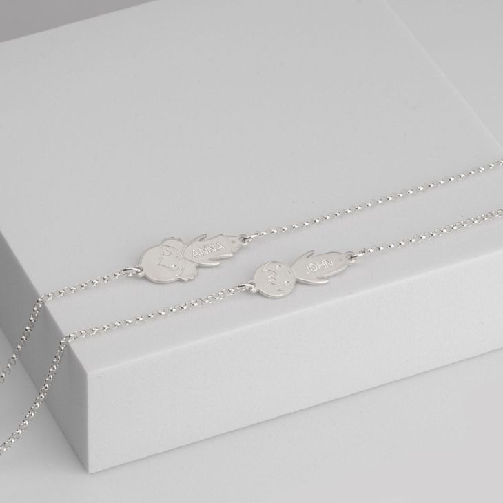 Pulsera para Madre con Nombres de los Niños information