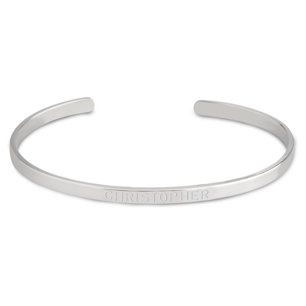 Pulsera con Nombre Grabado para Hombre