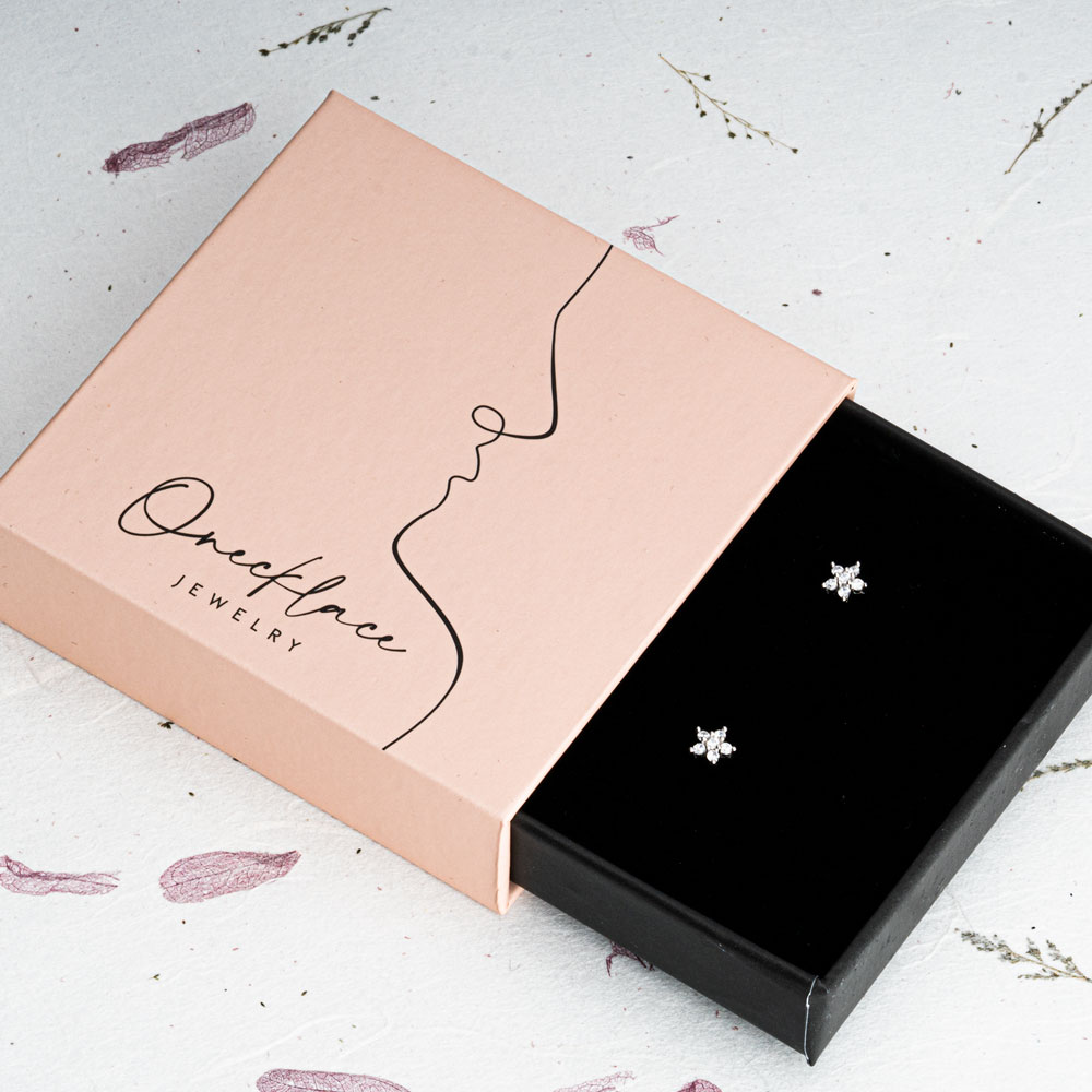 Aretes de Flor de Estrella