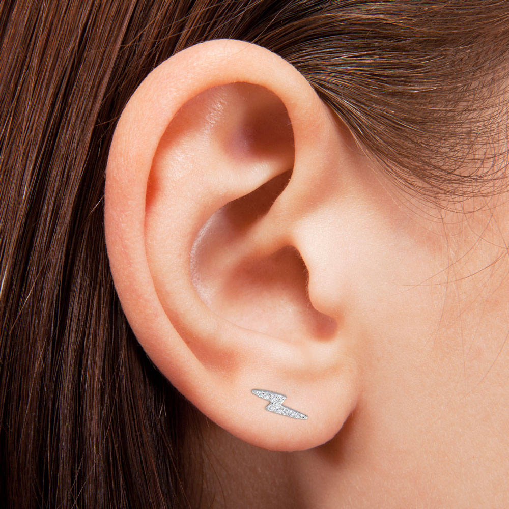 Arete con forma de rayo