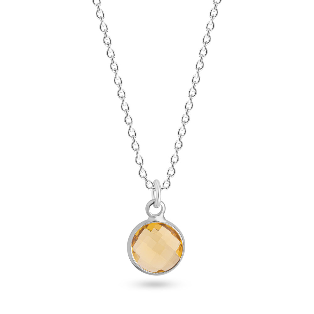 Topaz Necklace - November Birthstone Necklace