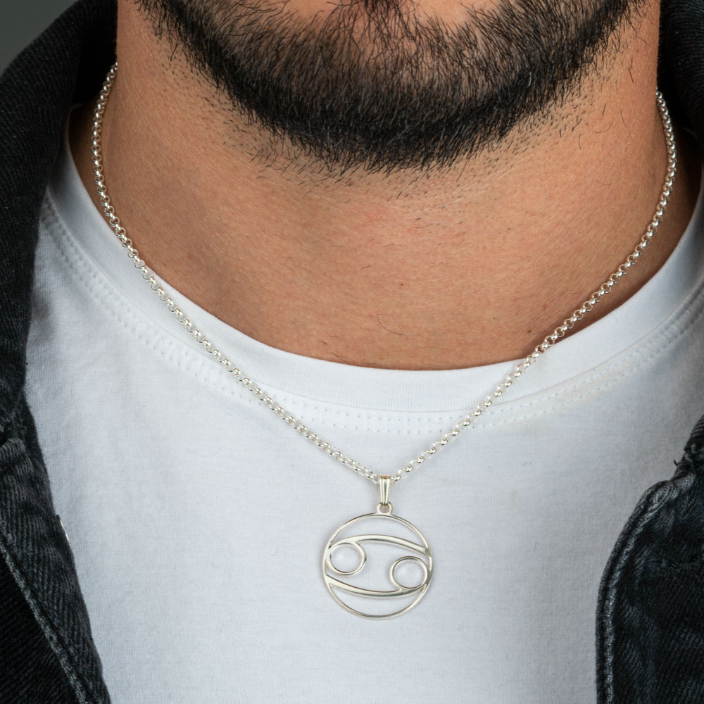 Collar de Signo del Zodiaco para Hombre