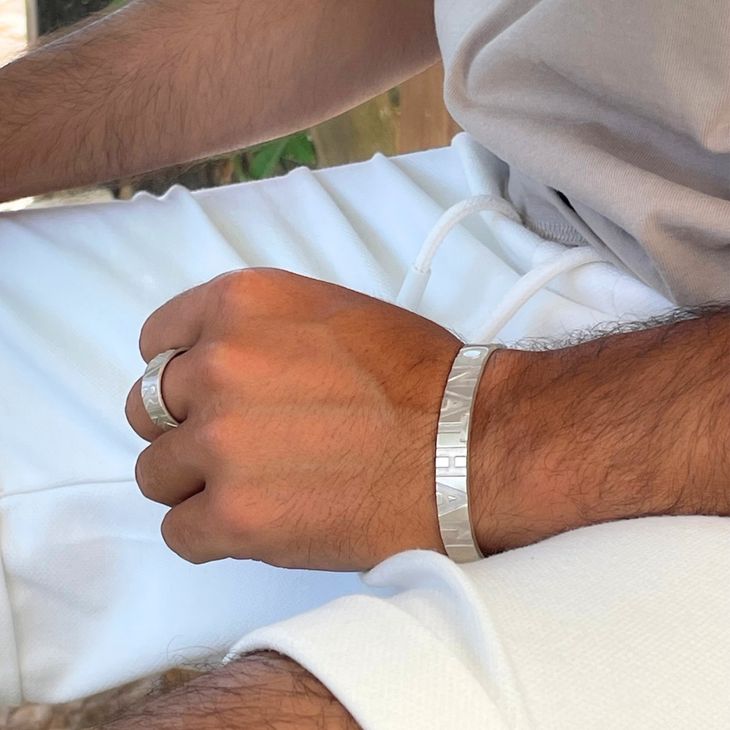 Brazalete con Nombre para Hombre - Picture 3