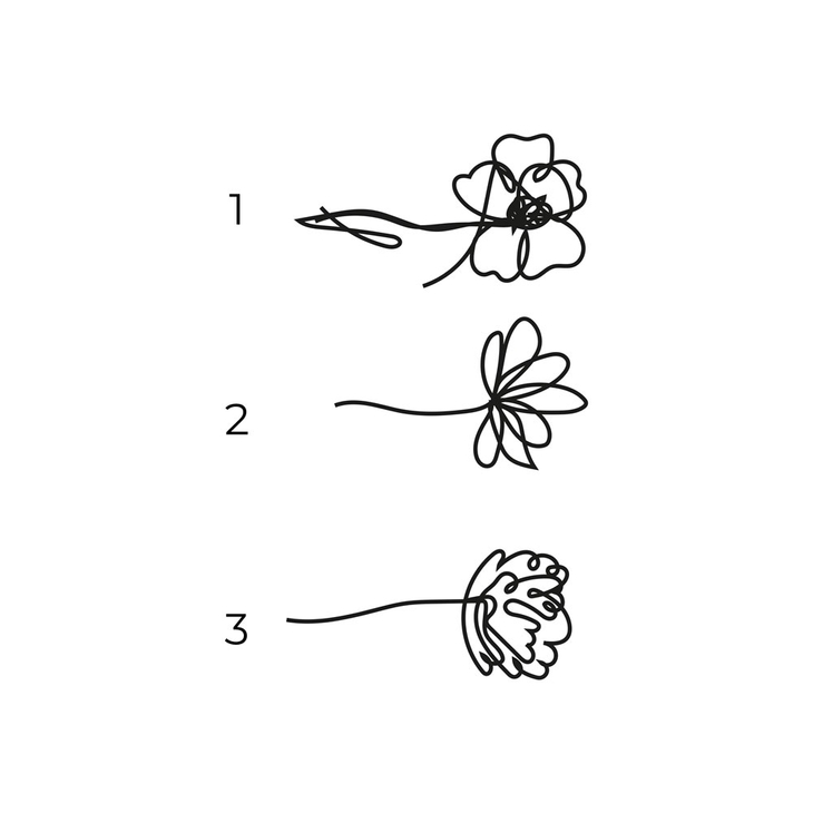 Collar con Nombre Grabado y Flor information