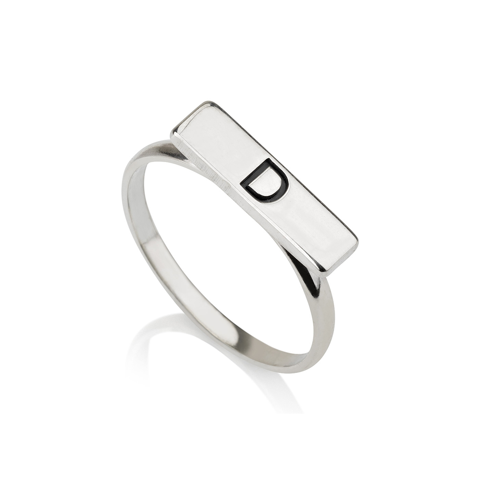 Bar Initial Ring